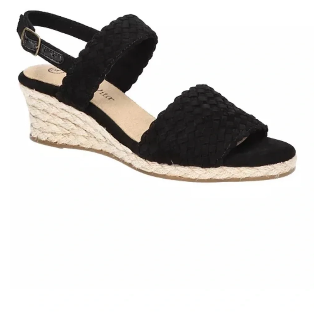 NWT Bella Vita Women's Mariella Espadrille Wedge Sandals